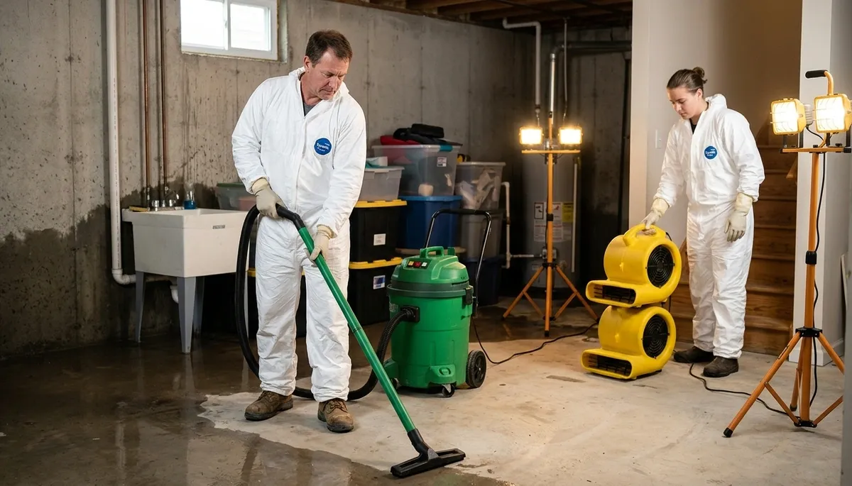 Basement Flood Cleanup Image 2