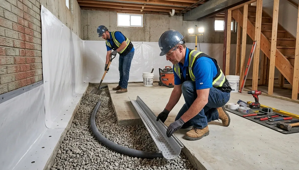 Basement Waterproofing Image 1