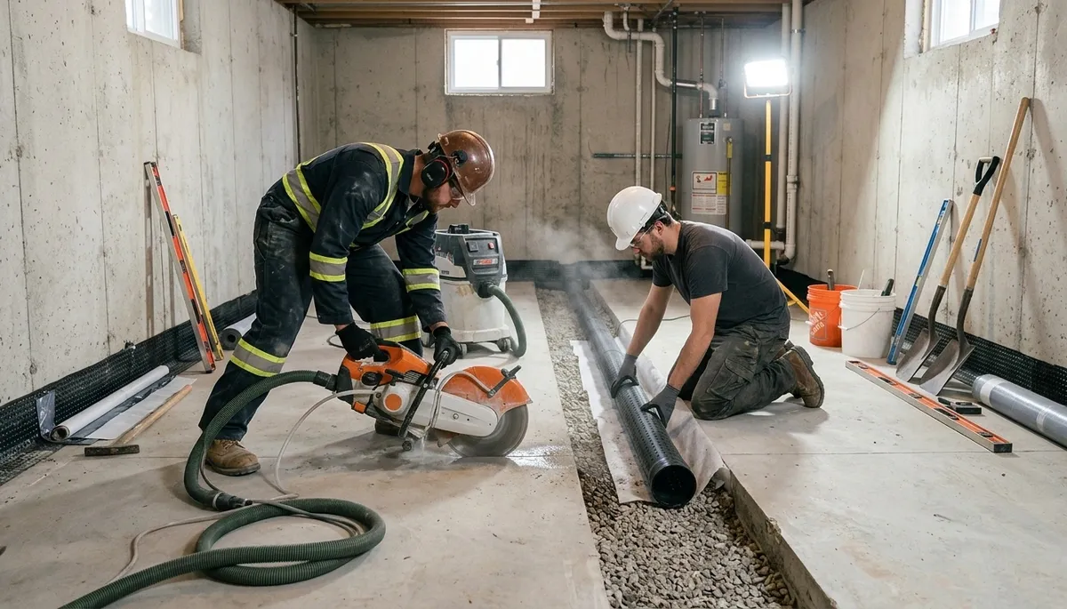 Basement Waterproofing Image 3