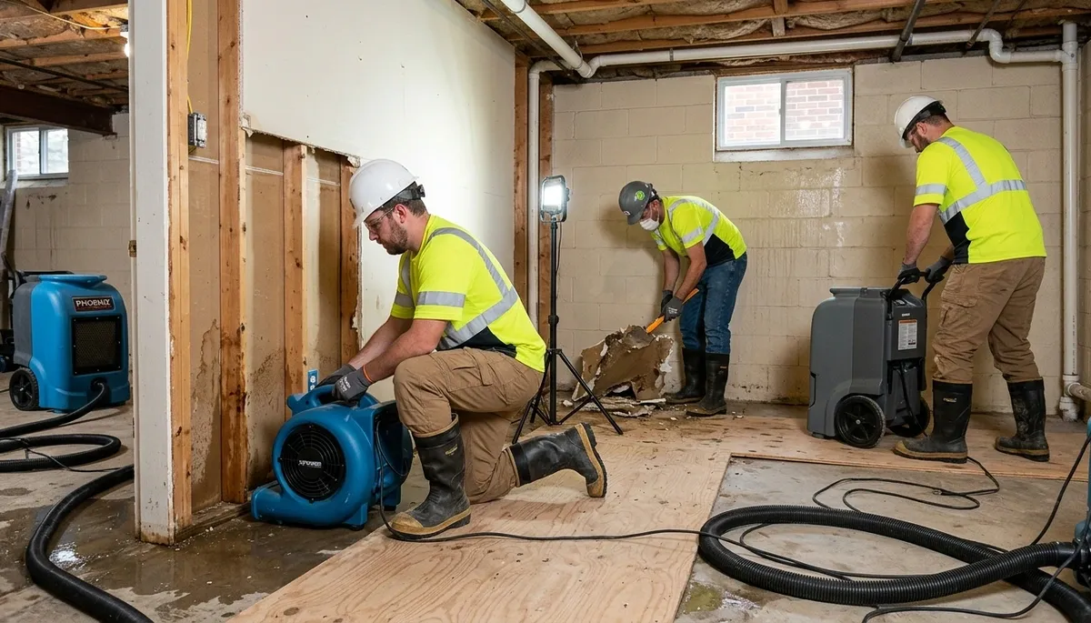 Water Damage Manhattan Il Image 1