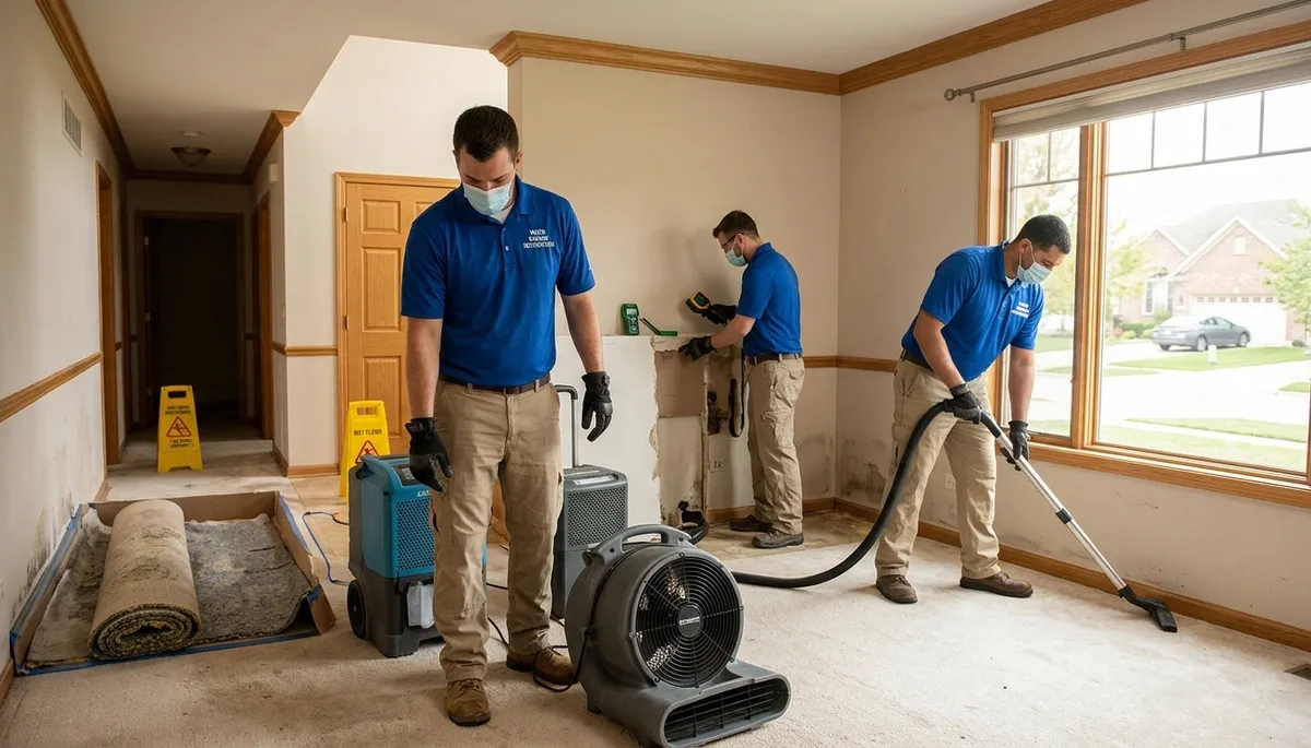 Water Damage Minooka Il Image 1