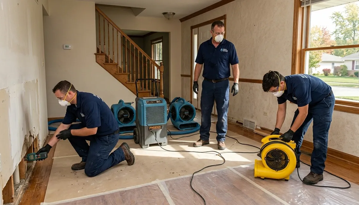 Water Damage Mokena Il Image 1