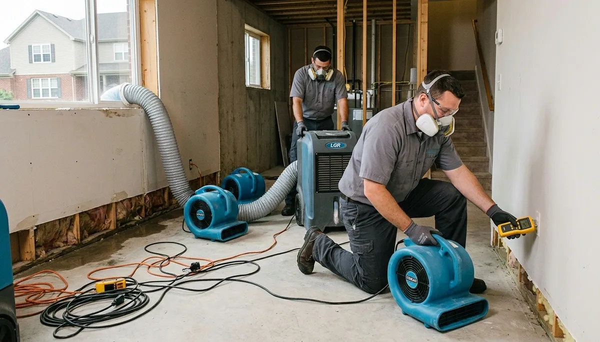Water Damage Oswego Il Image 2