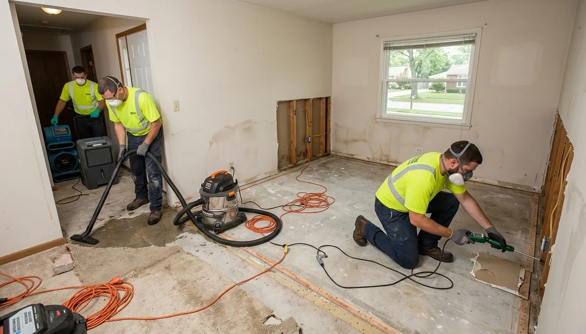 Water Damage Romeoville Il Image 1